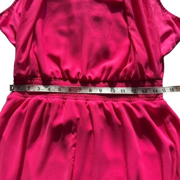 Hot Pink Spring, Summer, Vacation Dress, Size L Large - Picture 6 of 14